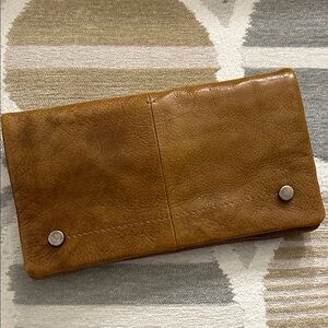 Latico Terry wallet in cognac